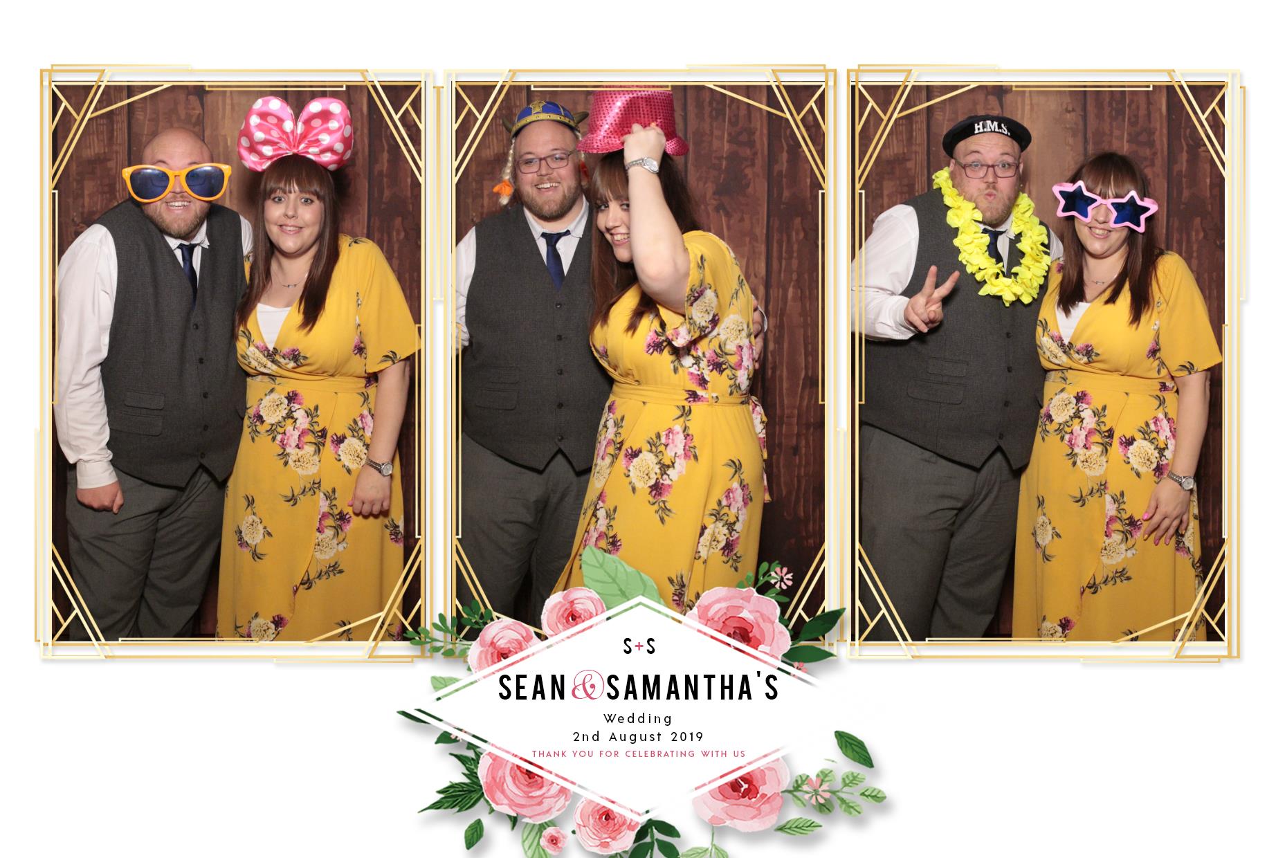 Samantha & Sean's Wedding | View more photos from the event at gallery.myphotoboothexperience.co.uk/u/MyPhotoBoothExperienceLtd/Samantha-Seans-Wedding
